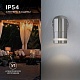 уличный настенный светильник apeyron chrome11-110