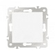 выключатель одноклавишный проходной arte milano 206.32-1.white