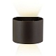 настенный светильник am group am116-2x3w coffee