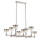 подвесная люстра delight collection md21020075 md21020075-8b satin nickel