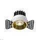 встраиваемый светодиодный светильник maytoni round dl058-7w4k-trs-bs
