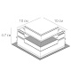 коннектор l-образный arte lamp linea-accessories a480733