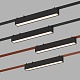 трековый однофазный светильник denkirs belty linear dk5575-bk