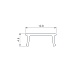 экран arlight shelf-600-2000 opal (пластик) 060587