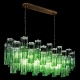 подвесная люстра loft it murano 10580/1000r clear green