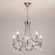 подвесная люстра eurosvet adelia 60064/5 хром