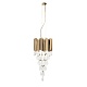подвесная люстра delight collection trump km0988p-8 gold