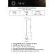 подвесной светильник aployt agas apl.784.06.01