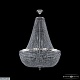 потолочная люстра bohemia ivele crystal 19111/h2/80iv ni c1