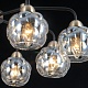 люстра на штанге illumico il0447-8csq-79 bk
