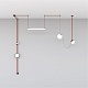 трековый однофазный светильник denkirs belty linear dk5577-wh
