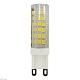 лампа светодиодная jazzway g9 9w 2700k прозрачная 5001039