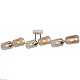 потолочная люстра illumico il8148-6cou-79 wh gd bice