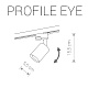 трековый светильник nowodvorski profile eye 9322