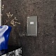 рамка стеклянная voltum s70 на 2 поста, (титан, стекло) vls110206