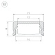 алюминиевый профиль arlight line-1708-2000 white 044234