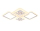 потолочная светодиодная люстра ambrella light acrylica ice fa286