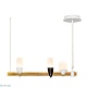 подвесная светодиодная люстра loft it whisper 1028-3wh