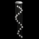 каскадная люстра delight collection terrene md13003023-18a chrome
