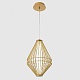 подвесной светильник crystal lux cuadra sp18w led gold