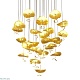 подвесная люстра delight collection 8827p/29 gold