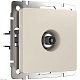 розетка werkel tv тв оконечная айвори матовый w1183062 4690389192302