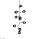 подвесная люстра delight collection bubble kg0579p-10 smoky