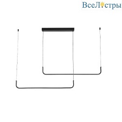 Подвесной светильник Crystal Lux SUAVE SP35W LED L1200 BLACK