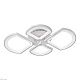 потолочная светодиодная люстра iledex river x024-4 wh