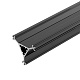 алюминиевый профиль arlight round-d36-360-2500 anod black 050250