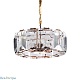 подвесная люстра delight collection harlow crystal brch9030-12 gold