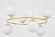 подвесная люстра lampit fino tp 2003-6-rd gd