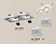 комплект встраиваемого светильника ambrella light techno spot xc (c6525, n6150) xc6525040