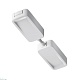 коннектор питания прямой maytoni technical radity tra084c-w-12