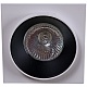 точечный светильник reluce 51612-9.0-001mn mr16 wh+bk