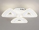 потолочная светодиодная люстра ambrella light acrylica original fa4018