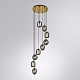 каскадная люстра arte lamp freddie a2231sp-9pb