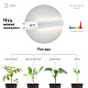 лампа светодиодная для растений эра g13 9w 1200k прозрачная fito-9w-ra90-т8-g13-nl б0042988