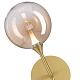 бра delight collection mb23001045h-1b brass/champagne