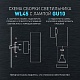 настенный светильник эра wl45 bk б0058494