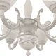 подвесная люстра arte milano 343659/6 wt+sl
