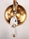 бра abrasax mbk9431/1 brass