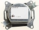 розетка tv-sat оконечная 1db systeme electric glossa антрацит gsl000797