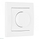 диммер с рамкой arte milano set06-1-48-1 white