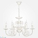 подвесная люстра eurosvet 60018/6 белый с золотом