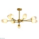 люстра на штанге delight collection km1245p-9 brass