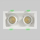 встраиваемый светильник crystal lux clt 069c2 wh