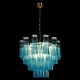 подвесная люстра loft it murano 10580/600 clear blue