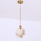 подвесной светильник 10209p/1 gold/white delight collection