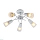 люстра на штанге escada calla 1109/5p white